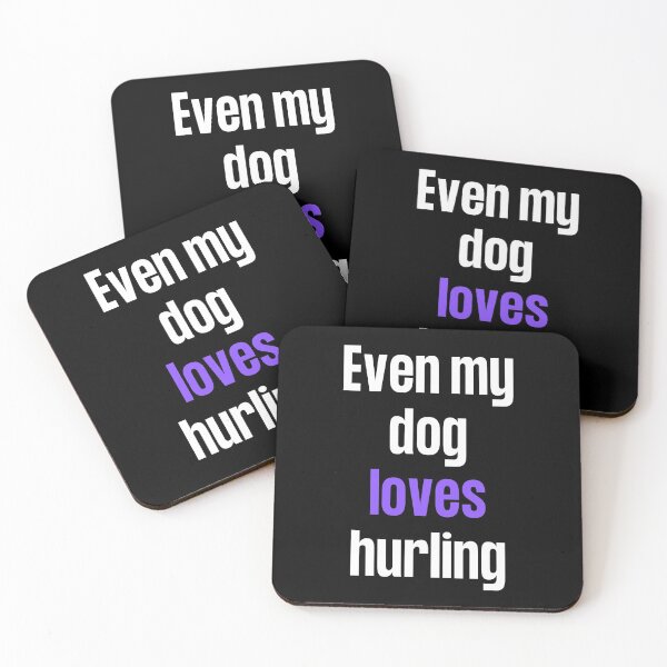 Item preview, Even my dog loves hurling  designed and sold by TheGreenGoat.