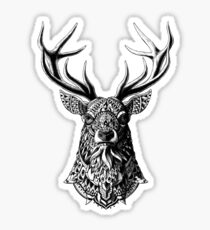 Ornate Buck Sticker