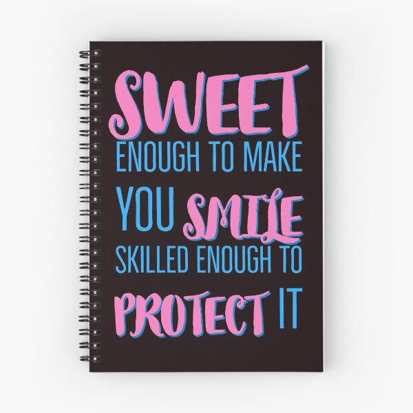 Item preview, sweet enough to make you smile skilled enough to protect it designed and sold by Ndli.