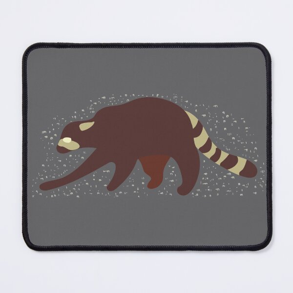 Item preview, Raccoon at night, eyes caught in the infra red light, cute  designed and sold by cleolovescolor.