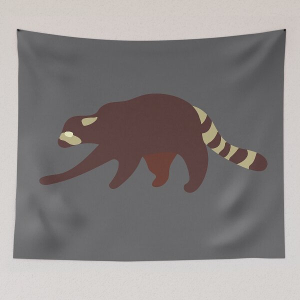 Item preview, Raccoon at night, eyes caught in the infra red light, cute  designed and sold by cleolovescolor.