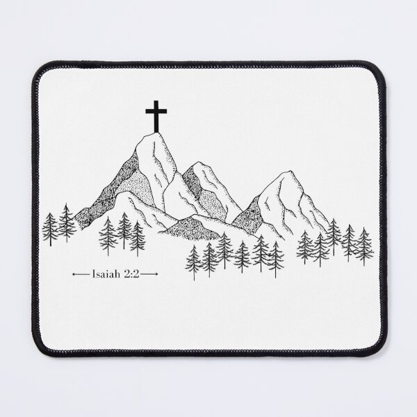 Item preview, Temple on a Mountain - Isaiah 2:2 designed and sold by JustChrist.