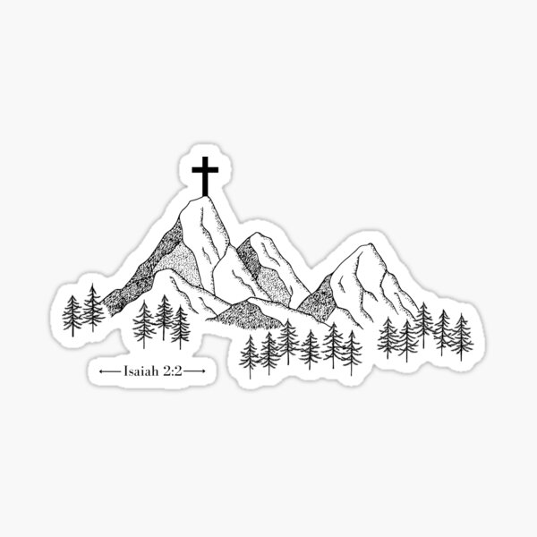 Item preview, Temple on a Mountain - Isaiah 2:2 designed and sold by JustChrist.