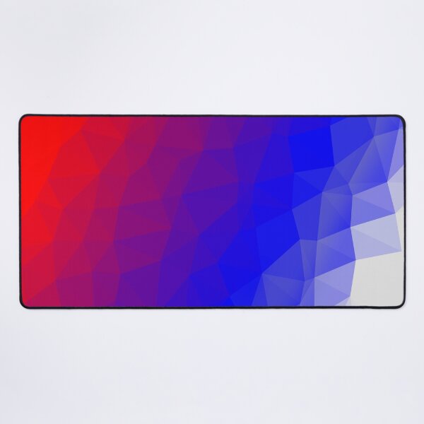Item preview, Red, Blue and White Geometric Triangle Pattern Design designed and sold by patternsoup.
