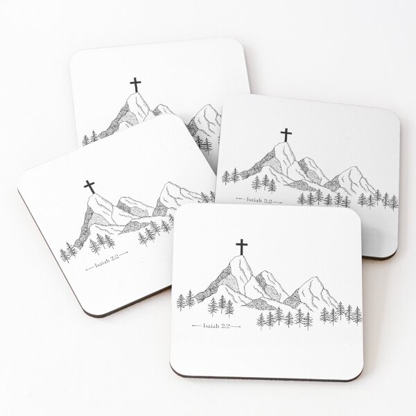 Item preview, Temple on a Mountain - Isaiah 2:2 designed and sold by JustChrist.