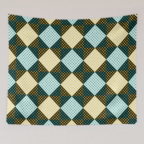 Item preview, Angled Checkerboard Quilt Pattern no. 11 designed and sold by Neil Feigeles.