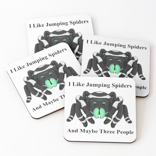 Item preview, I like Jumping Spiders and Maybe Three People designed and sold by VariousLizards.