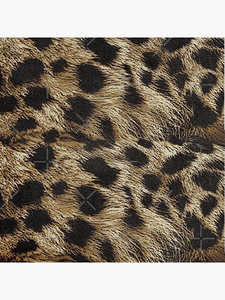 Serval Pattern Big Cat Spotted Pattern Animal Fur Ts Sticker