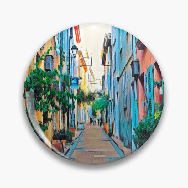 Item preview, Antibes Streets designed and sold by Sofia-Draws.