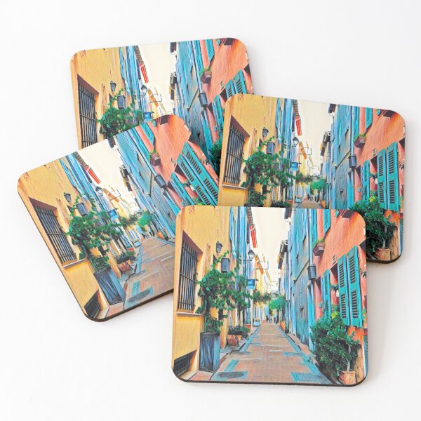 Item preview, Antibes Streets designed and sold by Sofia-Draws.