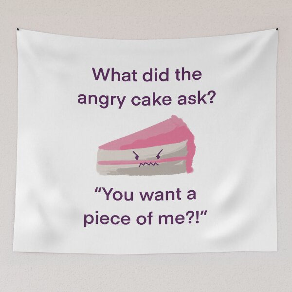 Item preview, You want a piece of me?! designed and sold by Squeak Studio.