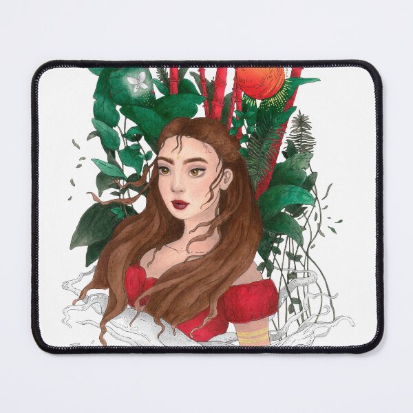 Item preview, Red moon and jungle designed and sold by Demeli Art.