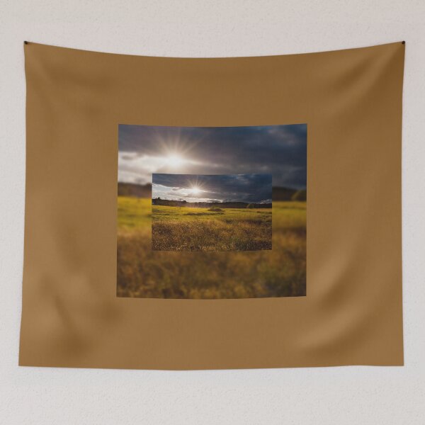 Item preview, Breathtaking sunset above meadow  designed and sold by Arletta Cwalina.