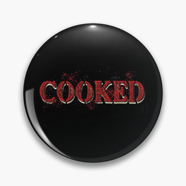 Item preview, Cooked Aussie slang bussin' meme phrase Aussie designed and sold by Captain-Jackson.