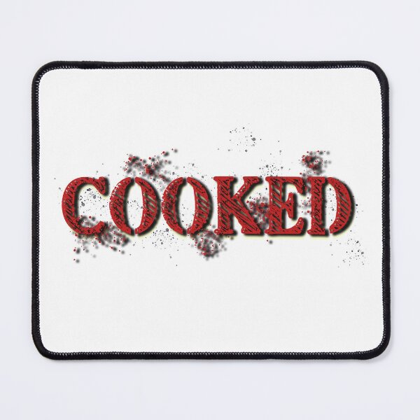 Item preview, Cooked Aussie slang bussin' meme phrase Aussie designed and sold by Captain-Jackson.
