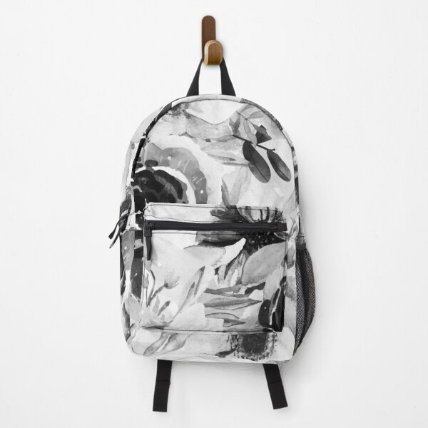 Item preview, Black And White Watercolor All Over Floral Pattern  designed and sold by Designs By YL.