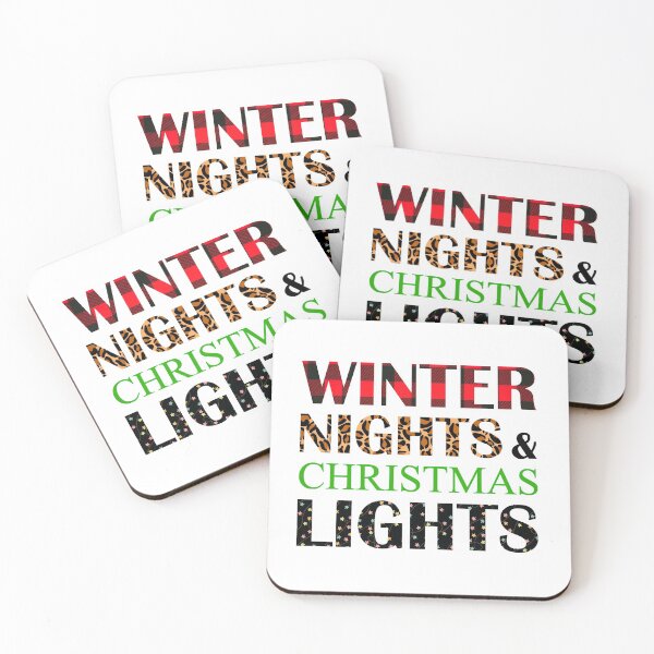 Item preview, Winter Nights And Christmas Lights designed and sold by MARRTDESIGN.