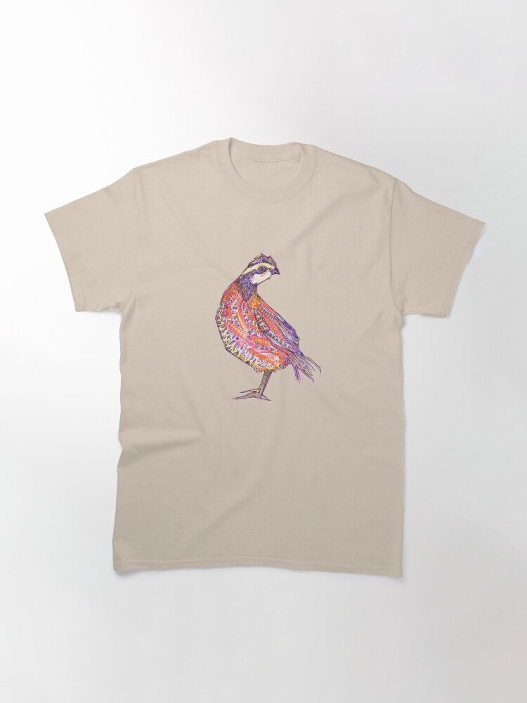 Alternate view of Quail Drawing - 2016 Classic T-Shirt
