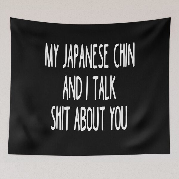 Item preview, I Work Hard So My Japanese Chin Can Have A Better Life designed and sold by clickmostro.