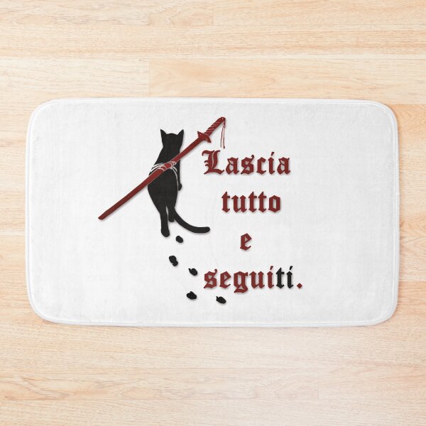 Item preview, Samurai cat - Leave everything and follow yourself designed and sold by WanderingGraha.