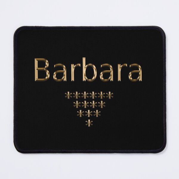 Item preview, American Woman Name - Golden Name Barbara designed and sold by MOKAdesign.