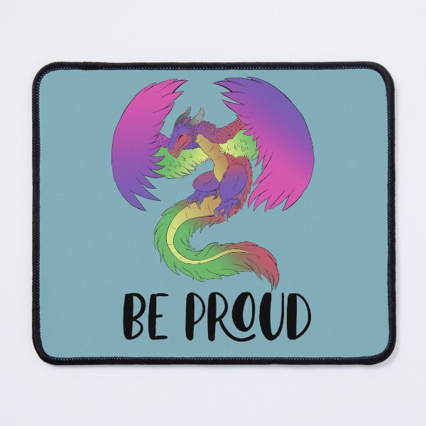 Item preview, Magical Pride Wyvern designed and sold by MysticDreamsArt.