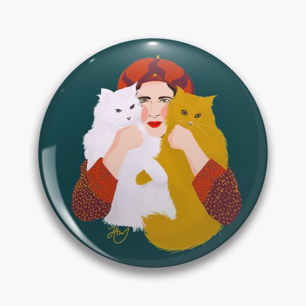 Item preview, Two Cats and a Hatted Lady designed and sold by Jamie Ann Made.