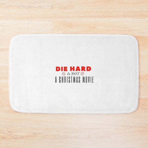 Item preview, Die Hard is NOT a Christmas Movie - White T designed and sold by CharWilcox.