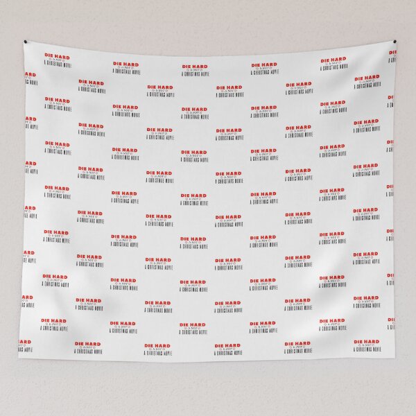 Item preview, Die Hard is NOT a Christmas Movie - White T designed and sold by CharWilcox.