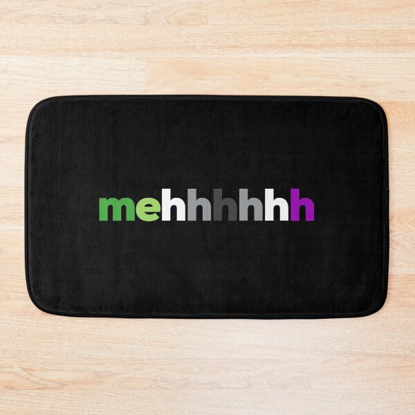 Item preview, meh mehhhhhh Aromantic Asexual. Aroace Pride designed and sold by Subtle Pride Shop.