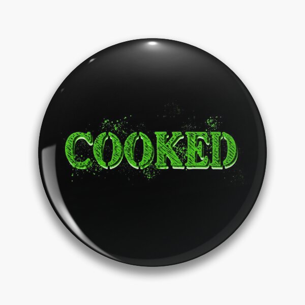 Item preview,  Cooked Aussie radioactive slang bussin' meme phrase Aussie designed and sold by Captain-Jackson.