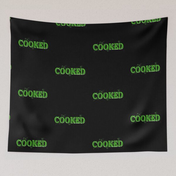 Item preview,  Cooked Aussie radioactive slang bussin' meme phrase Aussie designed and sold by Captain-Jackson.