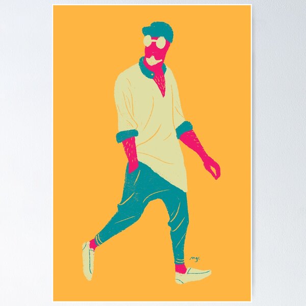 Item preview, 100 Days. Guy with hands in pocket. designed and sold by MarcConaco.