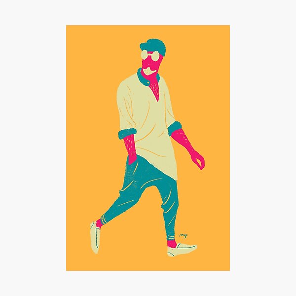 Item preview, 100 Days. Guy with hands in pocket. designed and sold by MarcConaco.