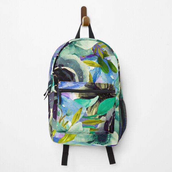 Item preview, Green Watercolor All Over Floral Pattern designed and sold by Designs By YL.
