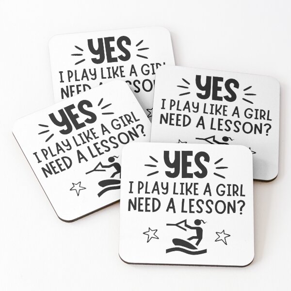 Item preview, Wakeboarding: Yes I play like a girl, Need a lesson? designed and sold by TheGreenGoat.