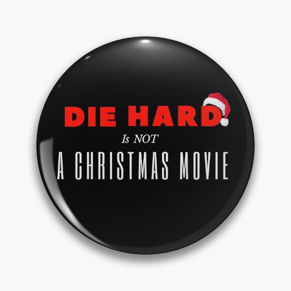 Item preview, Die Hard is Not a Christmas Movie - Black T-Shirt designed and sold by CharWilcox.