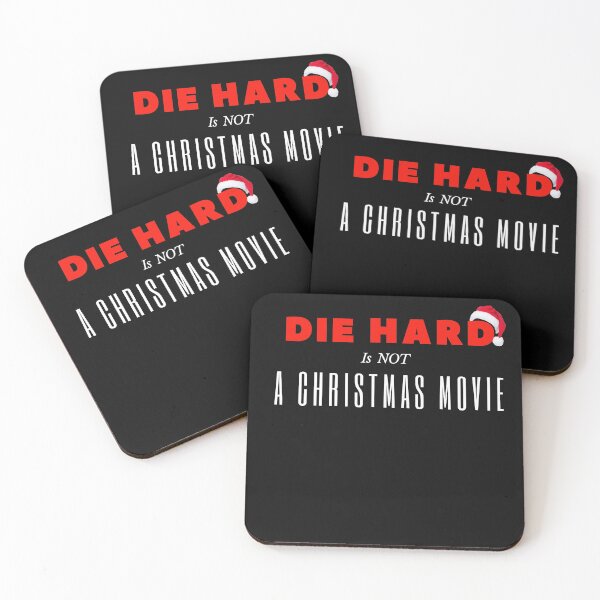 Artikelvorschau, Stirb langsam ist kein Weihnachtsfilm - Schwarzes T-Shirt entworfen und verkauft von CharWilcox.