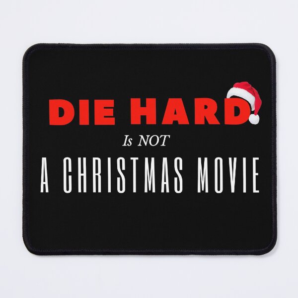Item preview, Die Hard is Not a Christmas Movie - Black T-Shirt designed and sold by CharWilcox.
