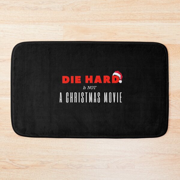 Item preview, Die Hard is Not a Christmas Movie - Black T-Shirt designed and sold by CharWilcox.