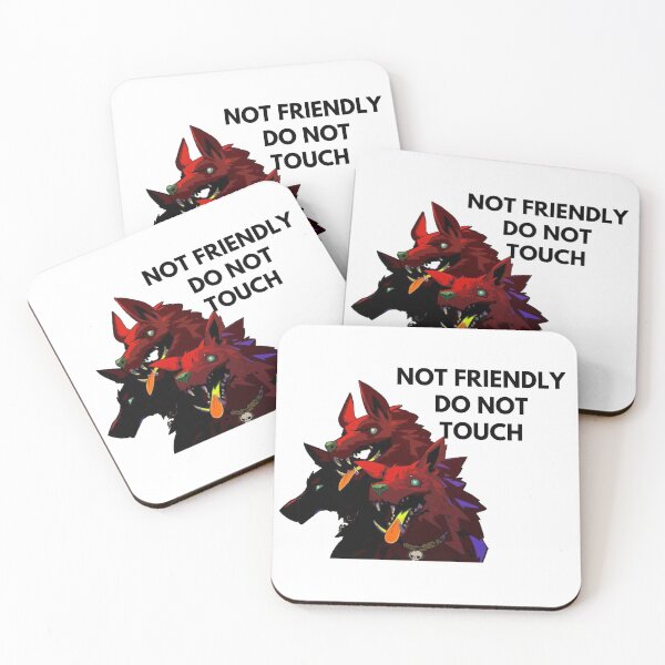 Item preview, Not Friendly Do Not Touch - ceberus greek mythologie dog - scary dog designed and sold by UnseenCreations.