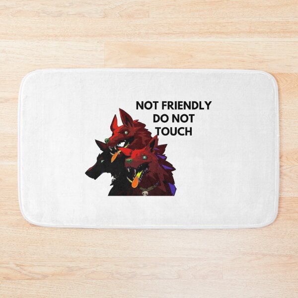 Item preview, Not Friendly Do Not Touch - ceberus greek mythologie dog - scary dog designed and sold by UnseenCreations.