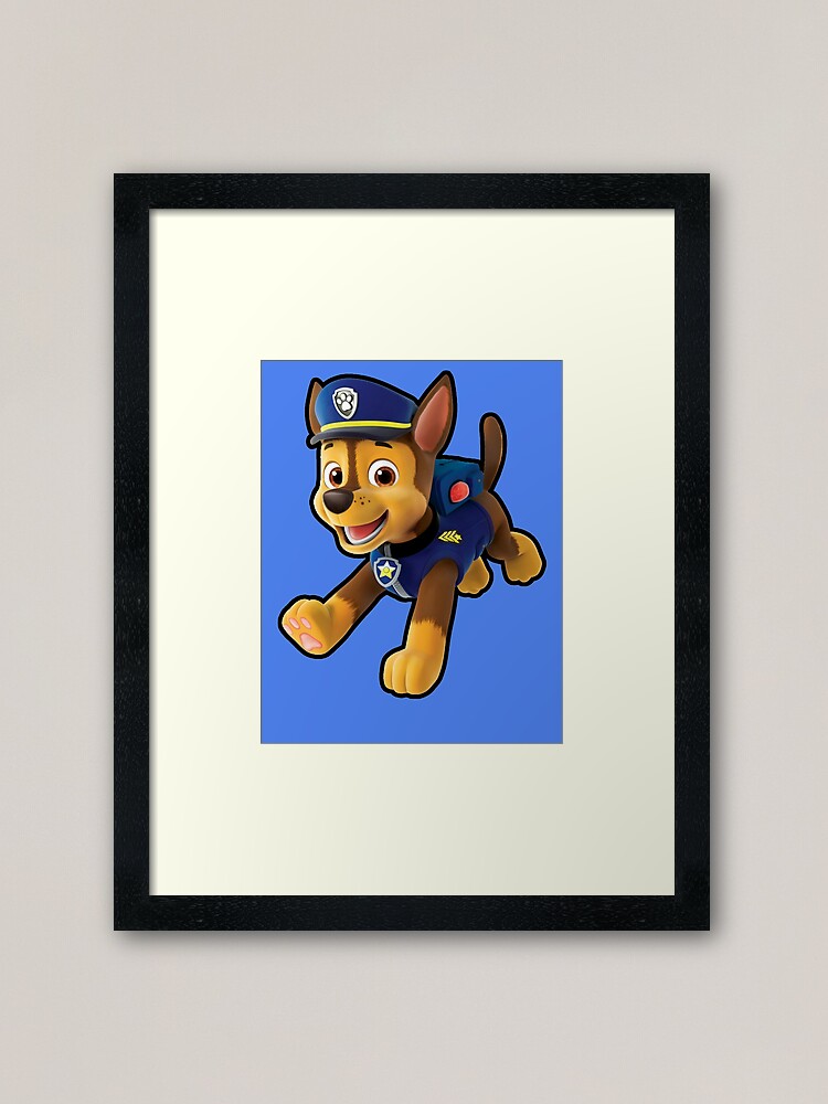 paw patrol chase Metal Print for Sale by hnguyen22