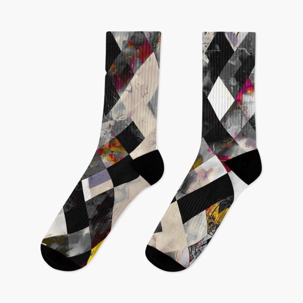 Item preview, graphic design pixel geometric square pattern abstract background in pink brown black designed and sold by Mrvell.