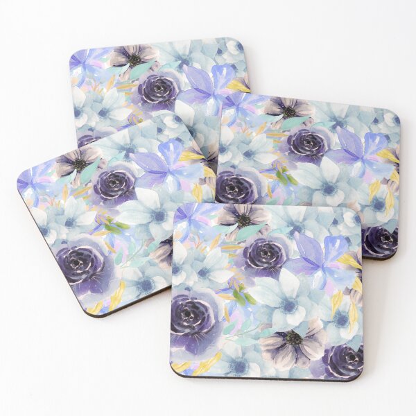 Item preview, Pastel Watercolor All Over Floral Pattern  designed and sold by Designs By YL.