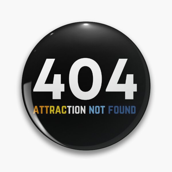Item preview, 404 Aro Attraction Not Found. Aromantic Pride designed and sold by Subtle Pride Shop.