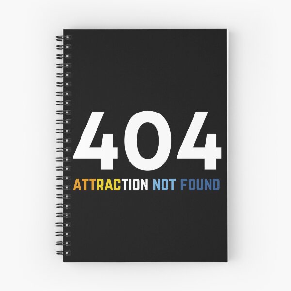 Item preview, 404 Aro Attraction Not Found. Aromantic Pride designed and sold by Subtle Pride Shop.