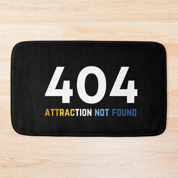 Item preview, 404 Aro Attraction Not Found. Aromantic Pride designed and sold by Subtle Pride Shop.