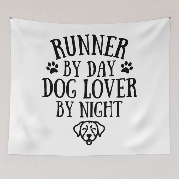 Item preview, Runner by day. Dog lover by night designed and sold by TheGreenGoat.