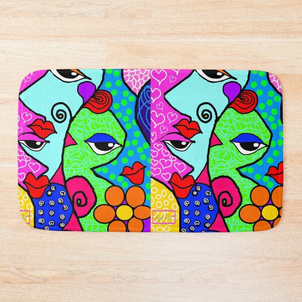 Item preview, Abstract Painting Stereo Love Cute Art designed and sold by Layla Art.
